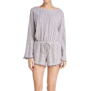 Cloth and stone striped romper